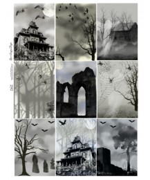 Halloween ATC Backgrounds 292