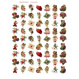 Valentine Bottlecaps 498