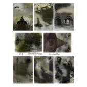 Spooky ATC Backgrounds 691