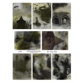 Spooky ATC Backgrounds 691