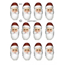 Santa Heads 823