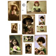 St Patricks Day Vintage Girls 851