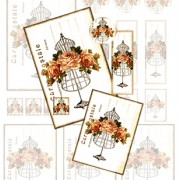 Floral Dress Form 859