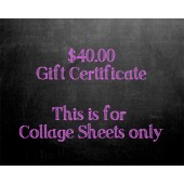 $40 Gift Certificate