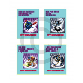 Skylanders Valentines Day Cards 1