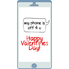 Cell Phone Valentines