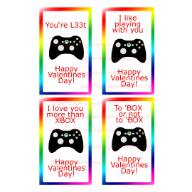 Xbox Valentines Cards